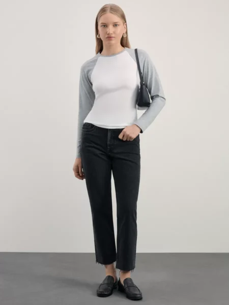 Лонгслив из хлопка