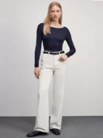 Лонгслив из вискозы