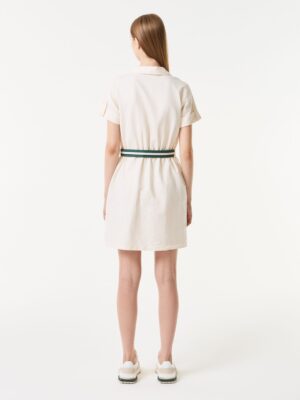 Лёгкое платье Lacoste с поясом