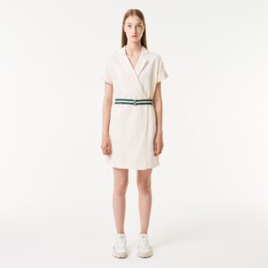 Лёгкое платье Lacoste с поясом