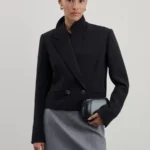 Мини юбка с принтом "ёлочка"