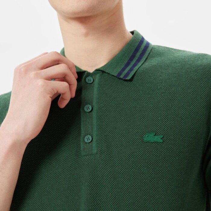 Мужcкой свитер Lacoste с коротким рукавом