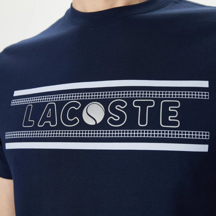 Мужская футболка Lacoste из хлопка