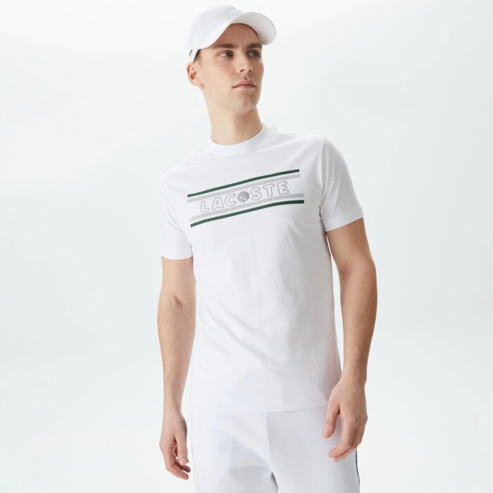 Мужская футболка Lacoste из хлопка