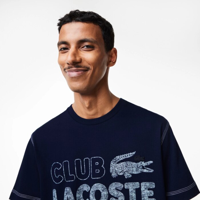 Мужская футболка Lacoste из органического хлопка