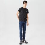 Мужская футболка Lacoste Oversize Fit из хлопка