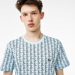 Мужская футболка Lacoste Oversize Fit из хлопка