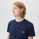 Мужская футболка Lacoste Oversize Fit из хлопка