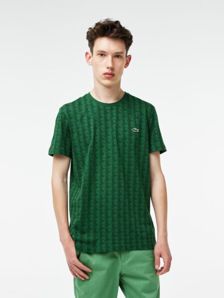 Мужская футболка Lacoste Oversize Fit из хлопка