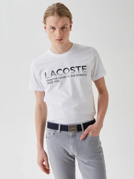 Мужская футболка Lacoste Regular Fit