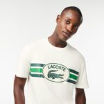 Мужская футболка Lacoste Regular Fit с принтом