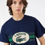Мужская футболка Lacoste Regular Fit с принтом