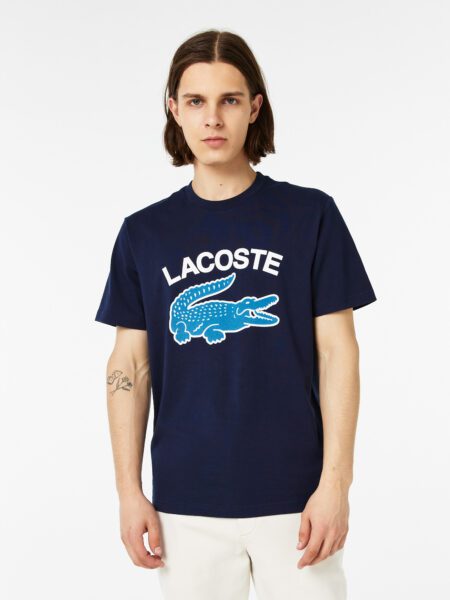 Мужская футболка Lacoste Regular Fit с принтом