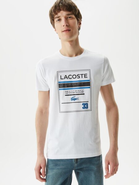 Мужская футболка Lacoste Slim Fit