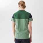 Мужская футболка Lacoste Slim Fit с круглым вырезом