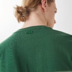 Мужская футболка Lacoste Slim Fit с круглым вырезом