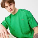 Мужская футболка Lacoste свободной посадки