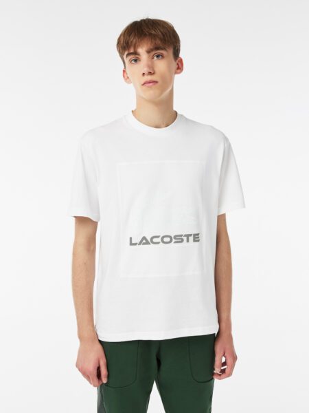 Мужская хлопковая футболка Lacoste