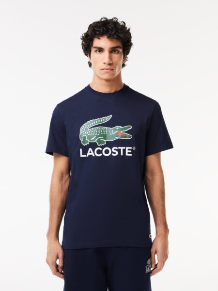 Мужская хлопковая футболка Lacoste