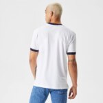 Мужская хлопковая футболка Lacoste Slim Fit Unisex