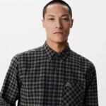 Мужская хлопковая рубашка Lacoste Regular Fit
