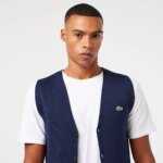 Мужская хлопковая жилетка Lacoste Classic Fit