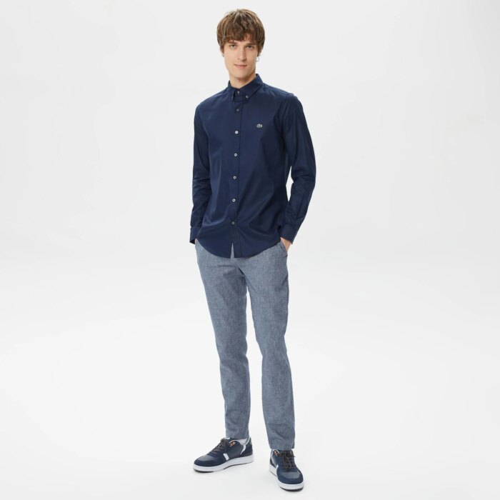 Мужская рубашка Lacoste Slim Fit