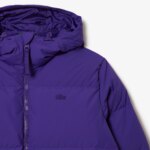 Мужская стеганая водоотталкивающая короткая куртка Lacoste