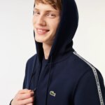 Мужская толстовка Lacoste Classic Fit с флисом