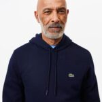 Мужская толстовка Lacoste Classic Fit с флисом