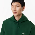 Мужская толстовка Lacoste Classic Fit с флисом