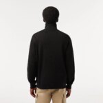 Мужская толстовка Lacoste на молнии с высоким воротом