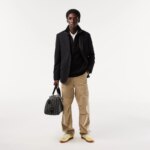 Мужская толстовка Lacoste на молнии с высоким воротом