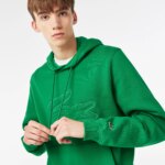 Мужская толстовка Lacoste с флисом