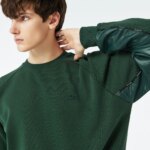 Мужская толстовка Lacoste с круглым вырезом