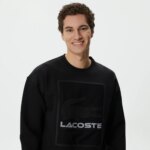 Мужская толстовка Lacoste с принтом