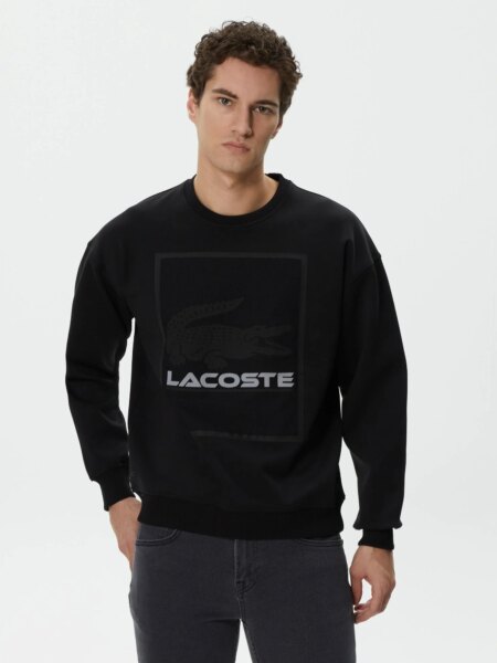 Мужская толстовка Lacoste с принтом