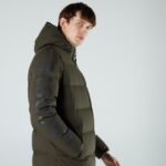 Мужская утеплённая куртка Lacoste Long Hooded Quilted Regular Fit