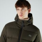 Мужская утеплённая куртка Lacoste Long Hooded Quilted Regular Fit