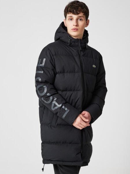 Мужская утеплённая куртка Lacoste Long Hooded Quilted Regular Fit