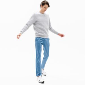 Мужские брюки Lacoste Slim Fit из смеси хлопка и льна