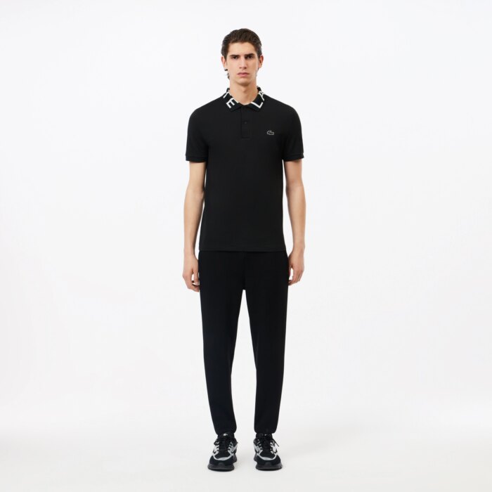 Мужские брюки Lacoste SPORT из меланжевой смеси хлопка