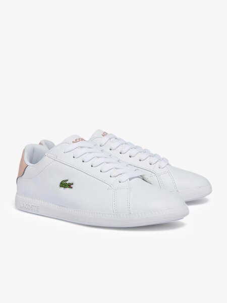 Мужские кроссовки Lacoste G80 0721 1 SMA WHT/PNK
