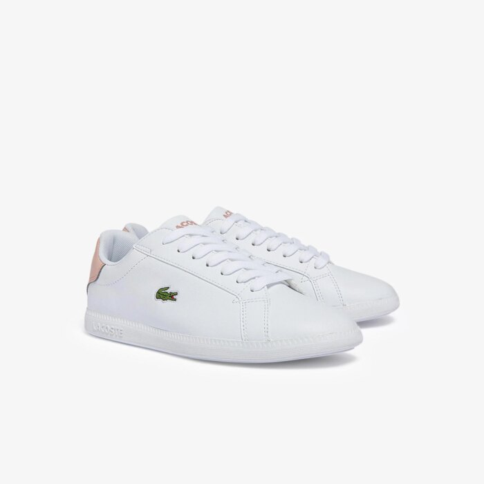 Мужские кроссовки Lacoste G80 0721 1 SMA WHT/PNK