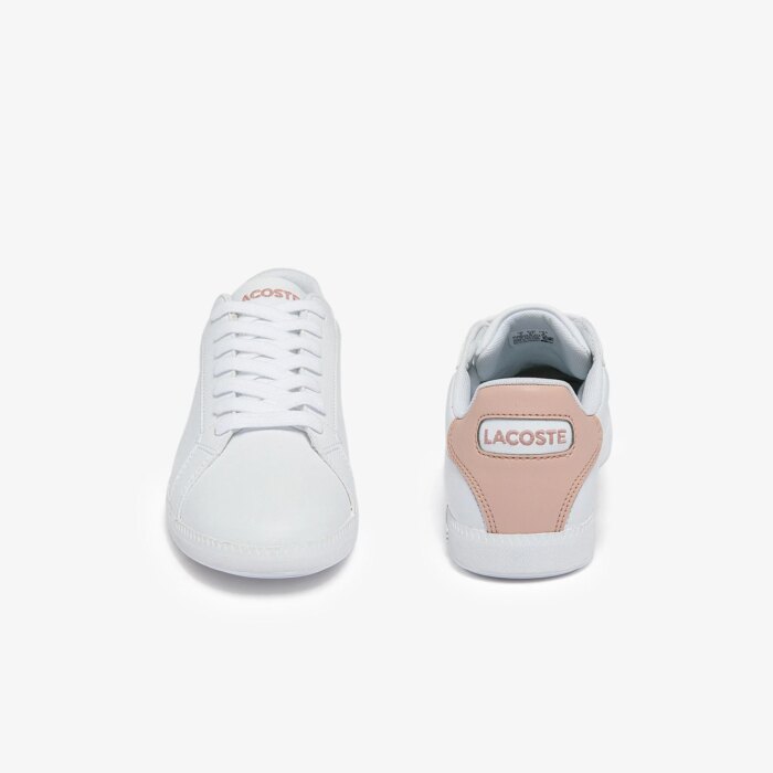 Мужские кроссовки Lacoste G80 0721 1 SMA WHT/PNK