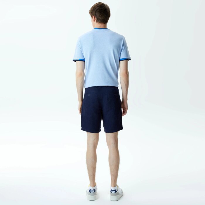 Мужские льняные шорты Lacoste Regular Fit