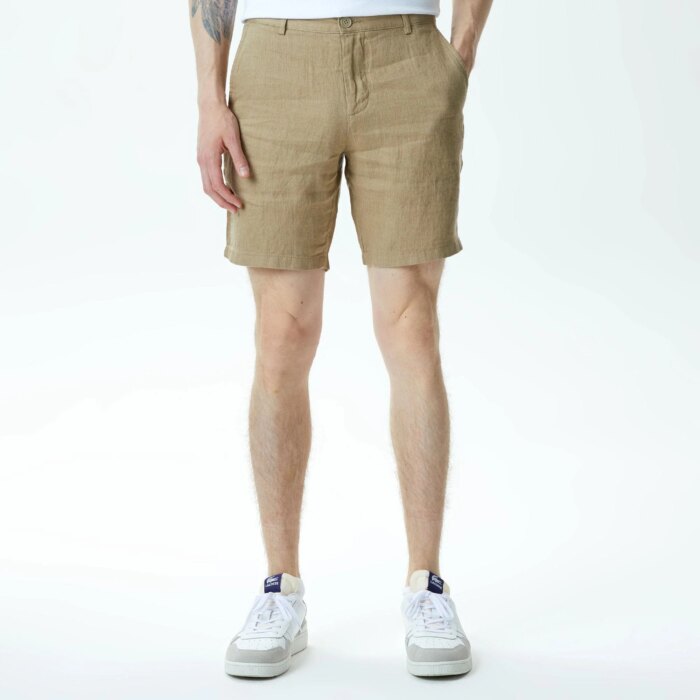 Мужские льняные шорты Lacoste Regular Fit