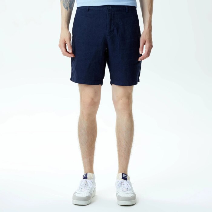 Мужские льняные шорты Lacoste Regular Fit