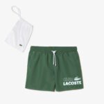 Мужские плавки Lacoste Quick Dry со встроенной подкладкой