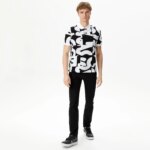 Мужское хлопковое поло Lacoste
